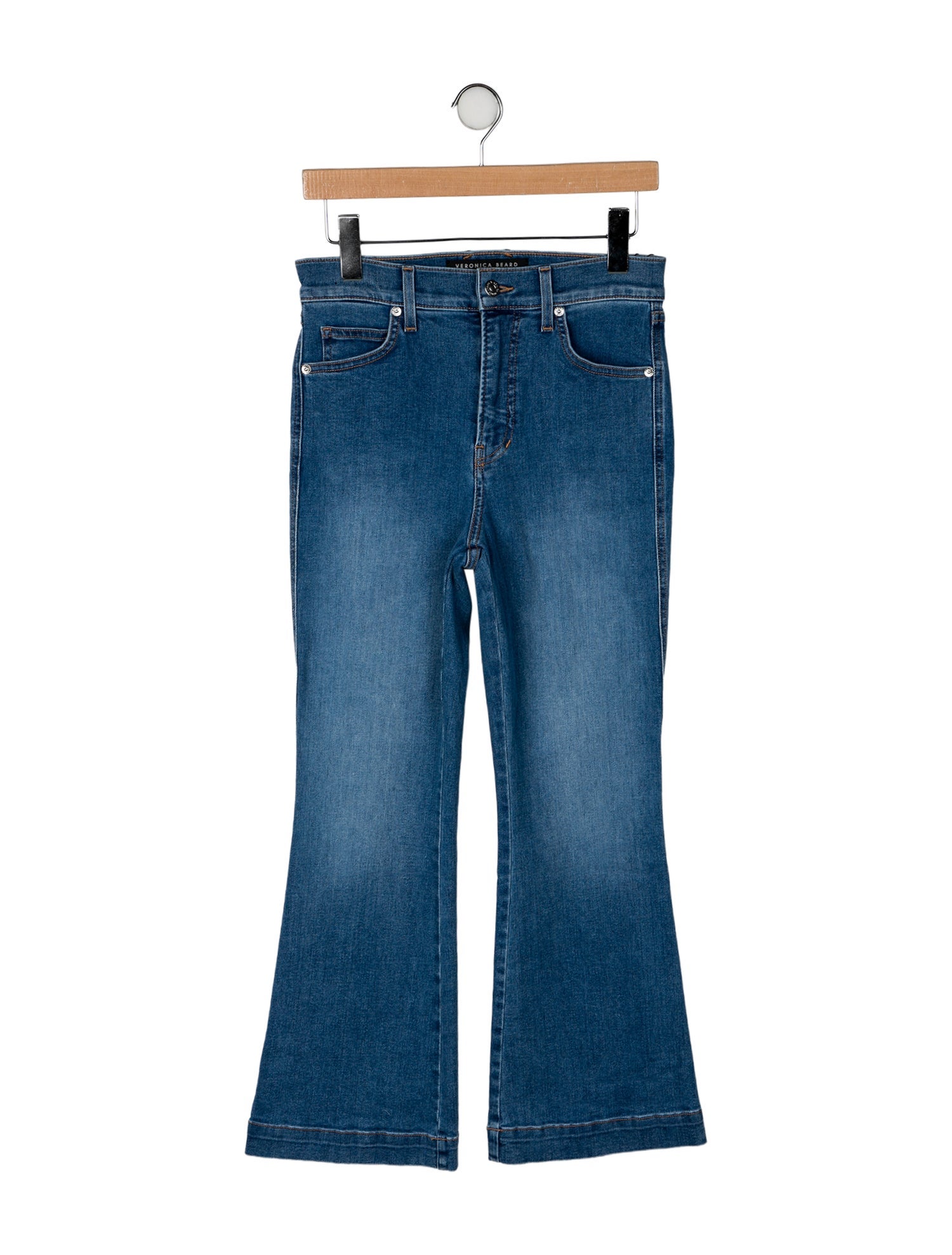 Veronica Beard Mid-Rise Wide Leg Jeans w/ Tags