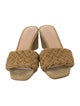 Veronica Beard Suede Braided Accents Slides