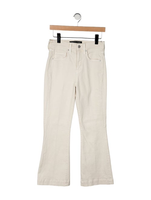 Veronica Beard Mid-Rise Wide Leg Jeans