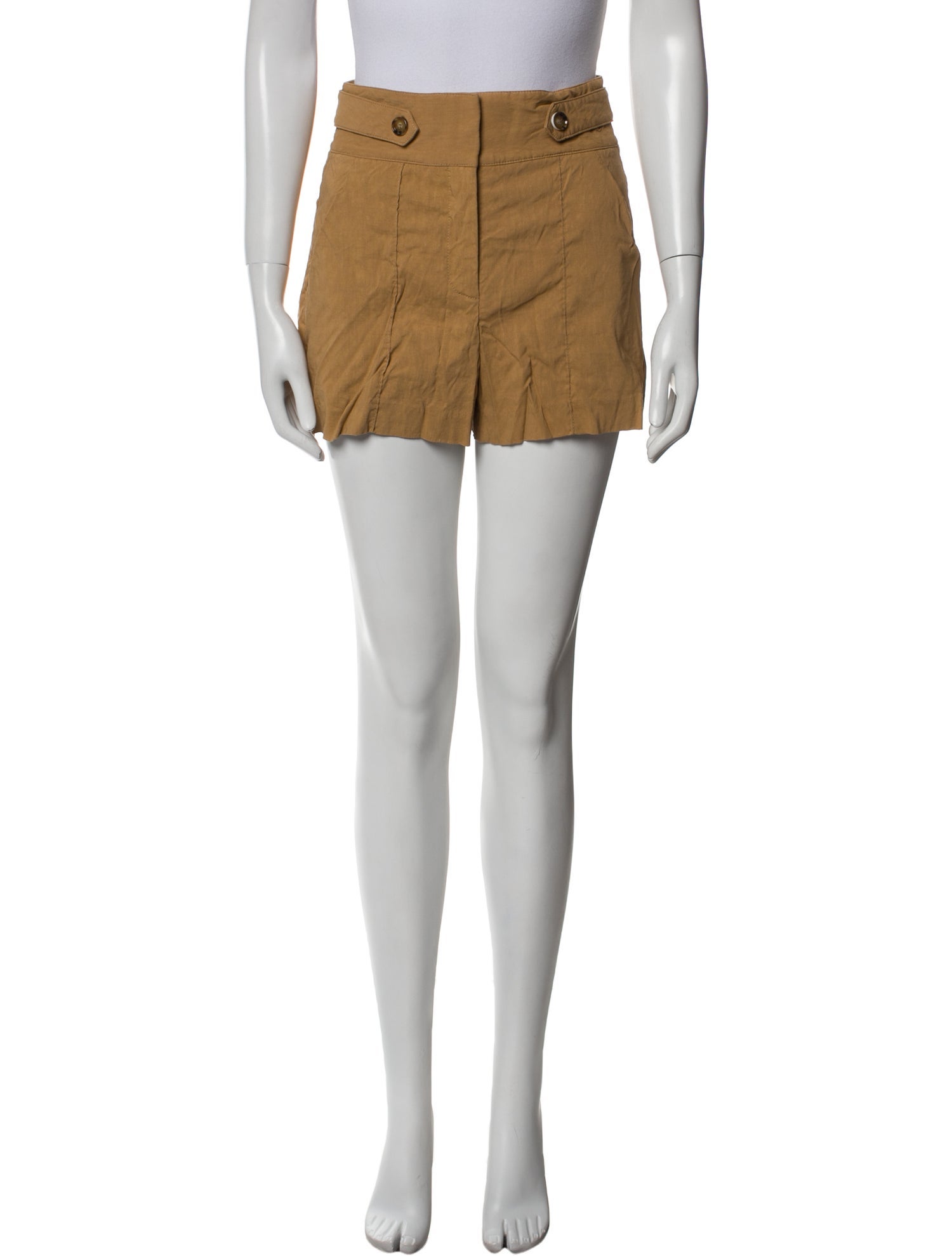 Veronica Beard Linen Mini Shorts