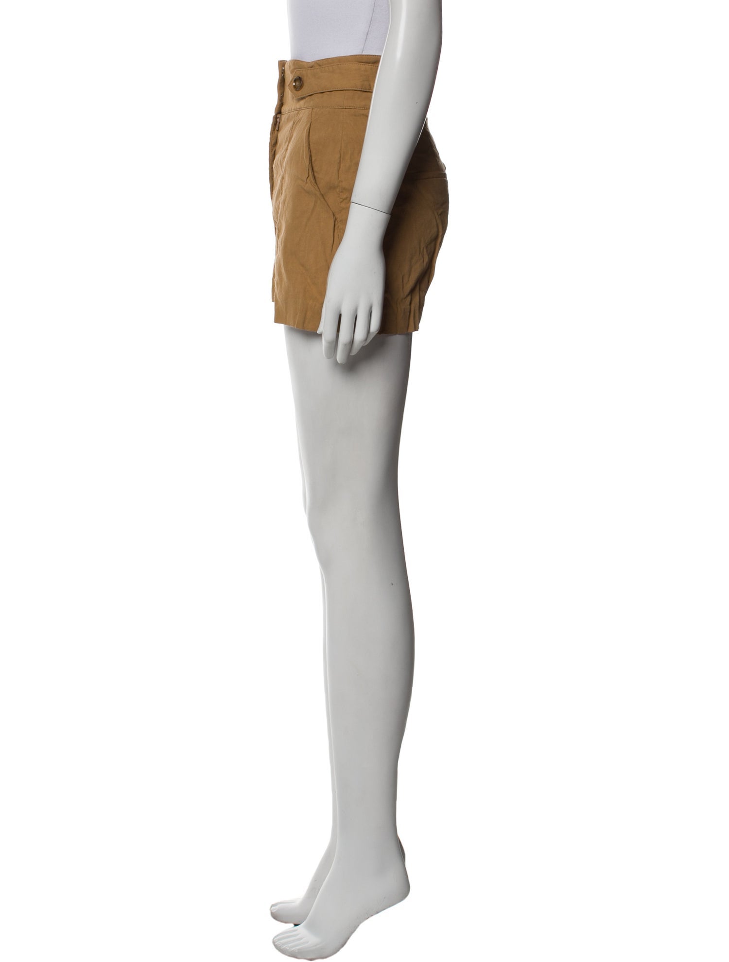 Veronica Beard Linen Mini Shorts