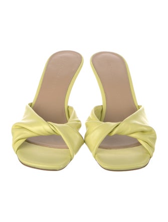 Veronica Beard Leather Slides