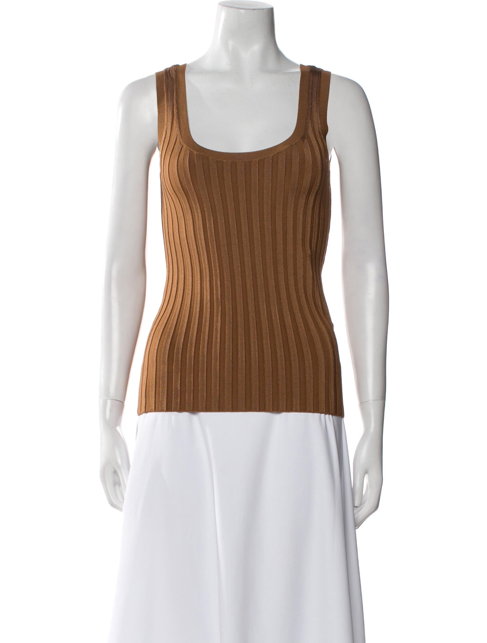 Veronica Beard Square Neckline Sleeveless Top w/ Tags
