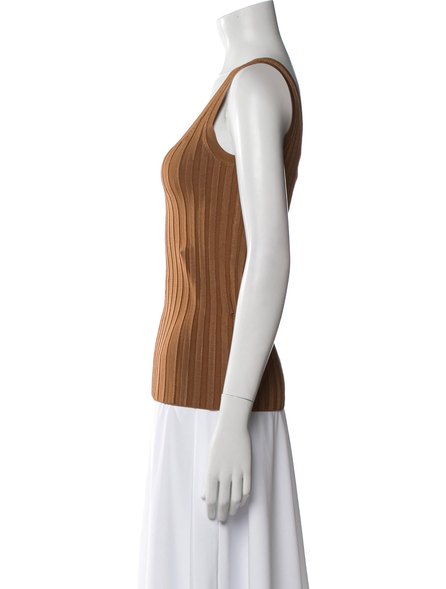 Veronica Beard Square Neckline Sleeveless Top w/ Tags