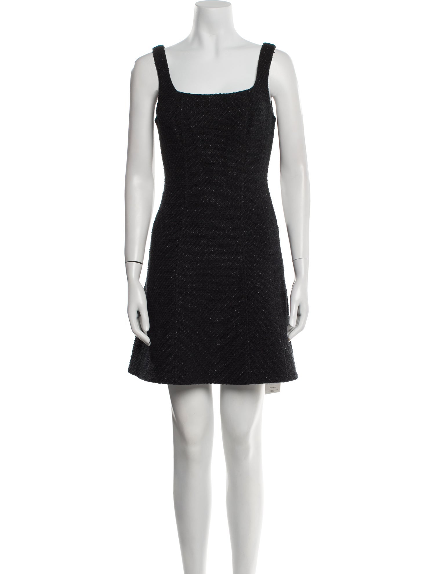 Veronica Beard Square Neckline Mini Dress