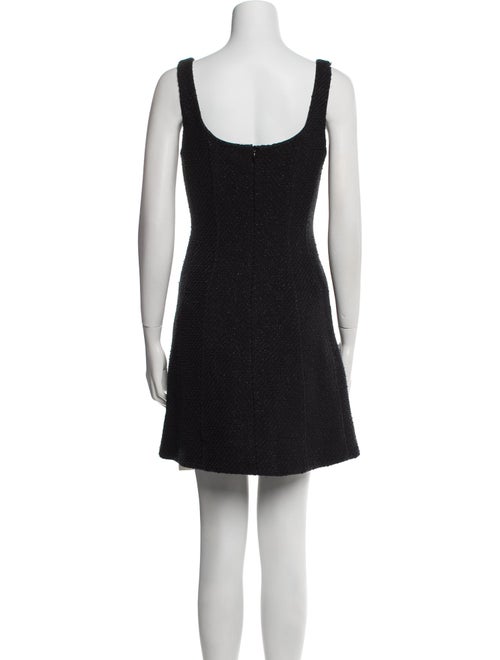 Veronica Beard Square Neckline Mini Dress