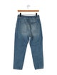 Veronica Beard High-Rise Straight Leg Jeans