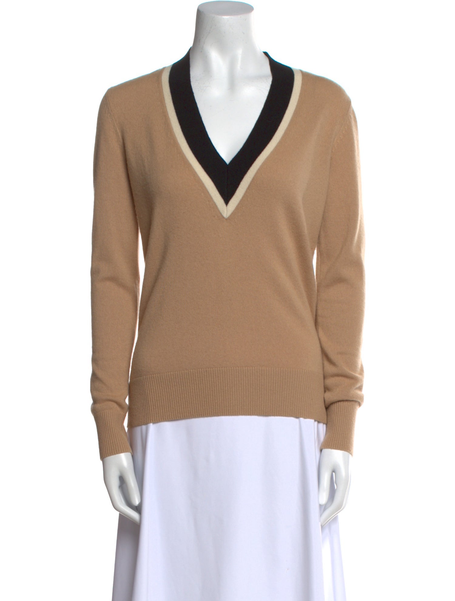 Veronica Beard Cashmere V-Neck Sweater