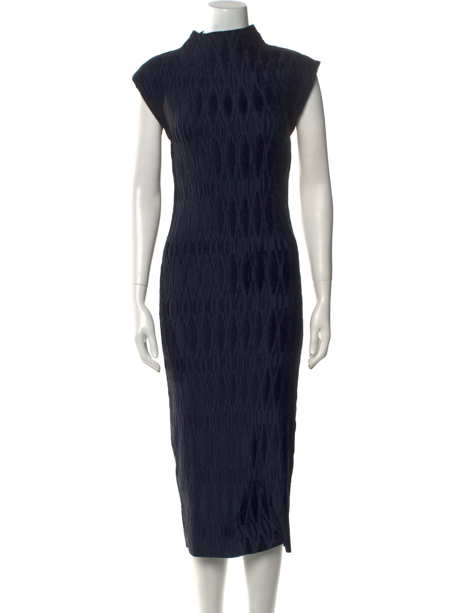 Veronica Beard Striped Midi Length Dress