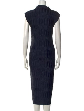 Veronica Beard Striped Midi Length Dress