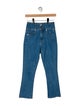 Veronica Beard High-Rise Straight Leg Jeans