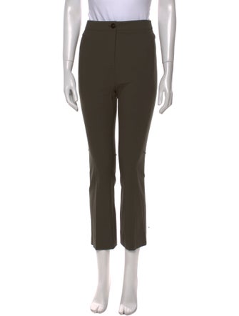Veronica Beard Wool Straight Leg Pants