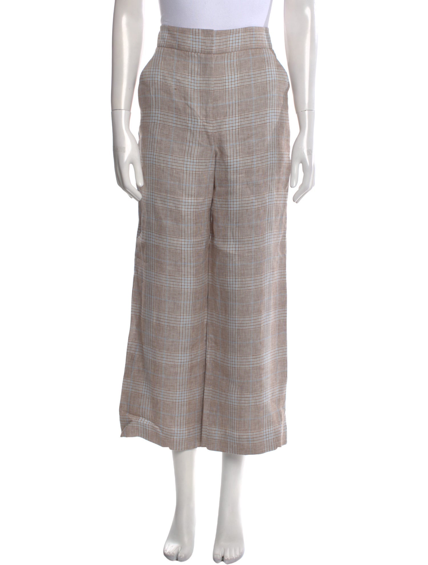 Veronica Beard Linen Wide Leg Pants w/ Tags