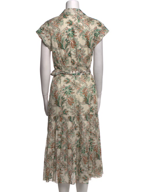 Veronica Beard Printed Midi Length Dress