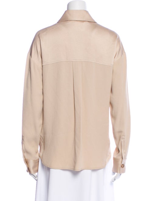 Veronica Beard Long Sleeve Button-Up Top