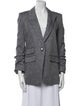 Veronica Beard Linen Striped Blazer