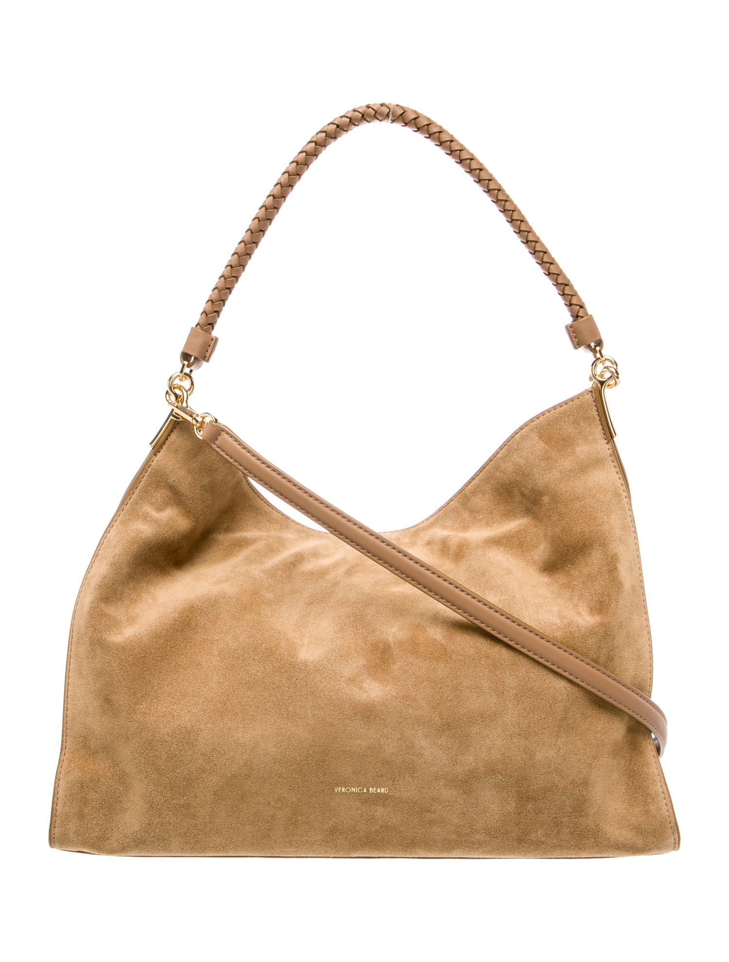 Veronica Beard Suede Top Handle Bag