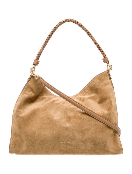 Veronica Beard Suede Top Handle Bag
