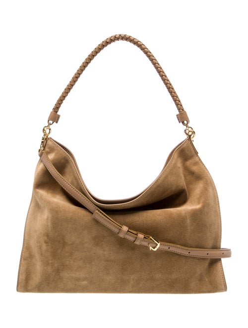 Veronica Beard Suede Top Handle Bag