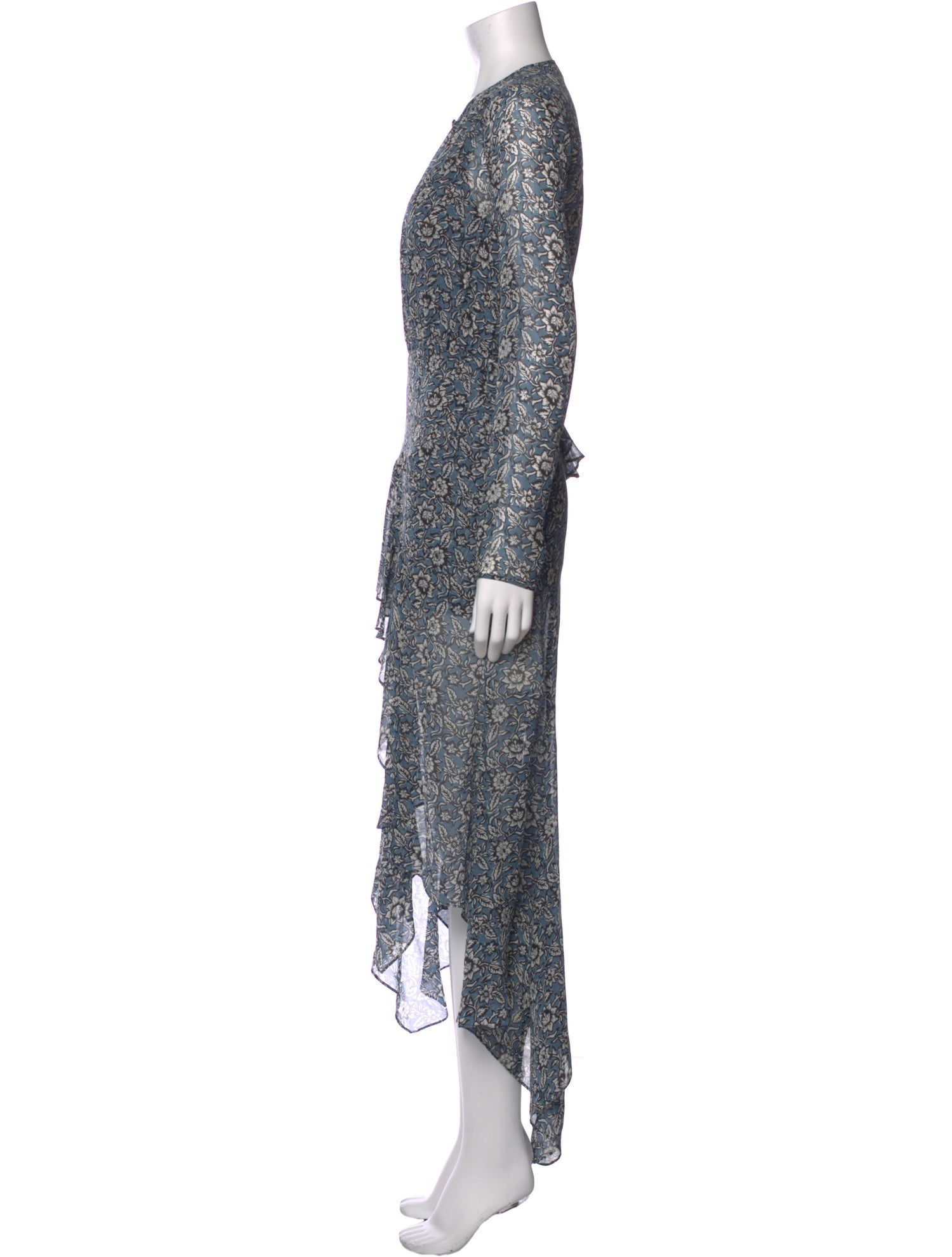 Veronica Beard Silk Long Dress