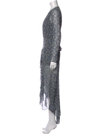 Veronica Beard Silk Long Dress