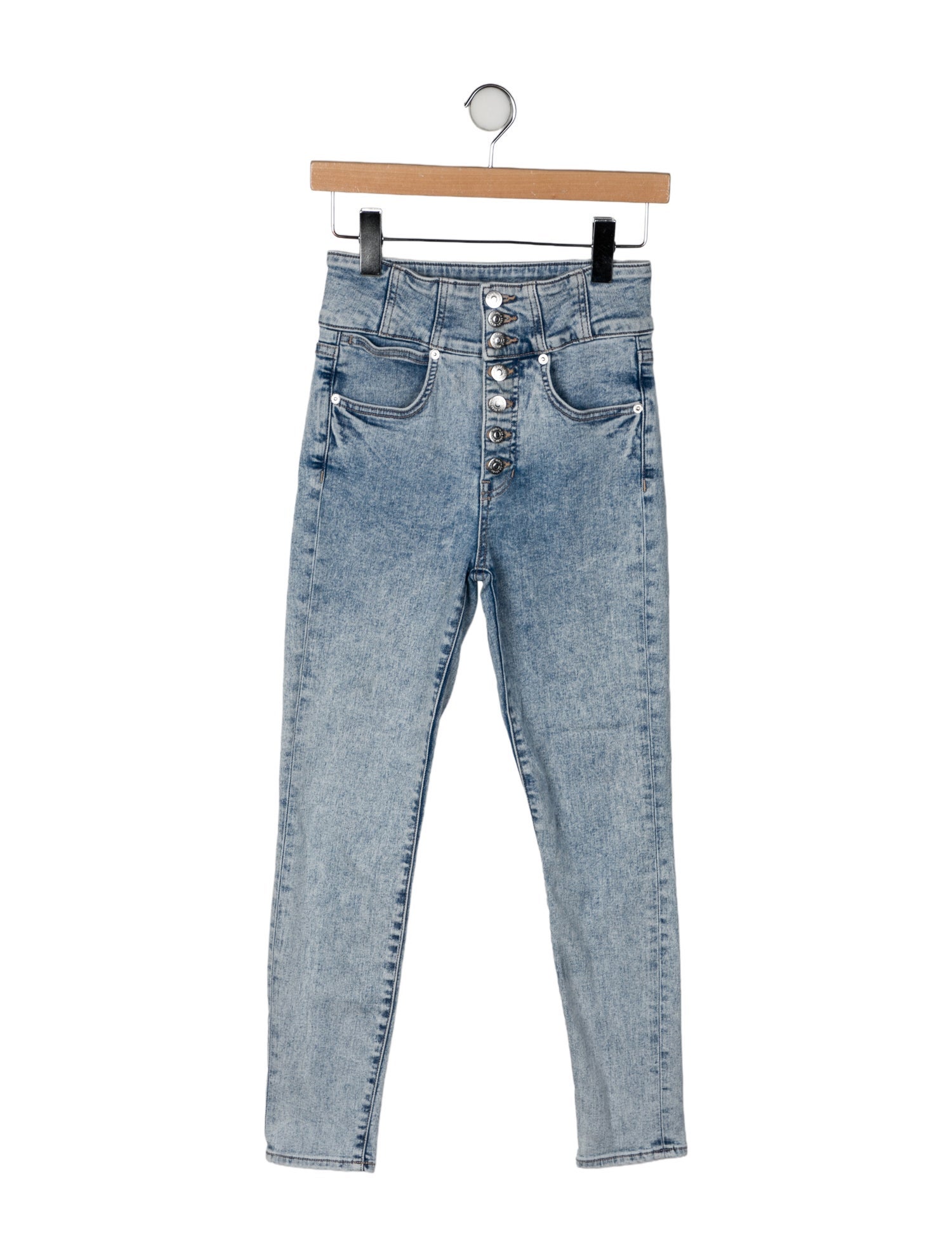 Veronica Beard Mid-Rise Skinny Leg Jeans