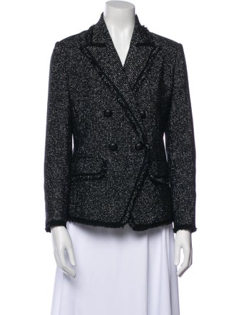 Veronica Beard Tweed Pattern Blazer