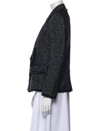 Veronica Beard Tweed Pattern Blazer