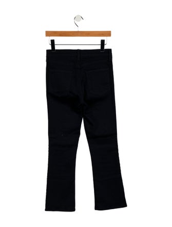 Veronica Beard Mid-Rise Straight Leg Jeans