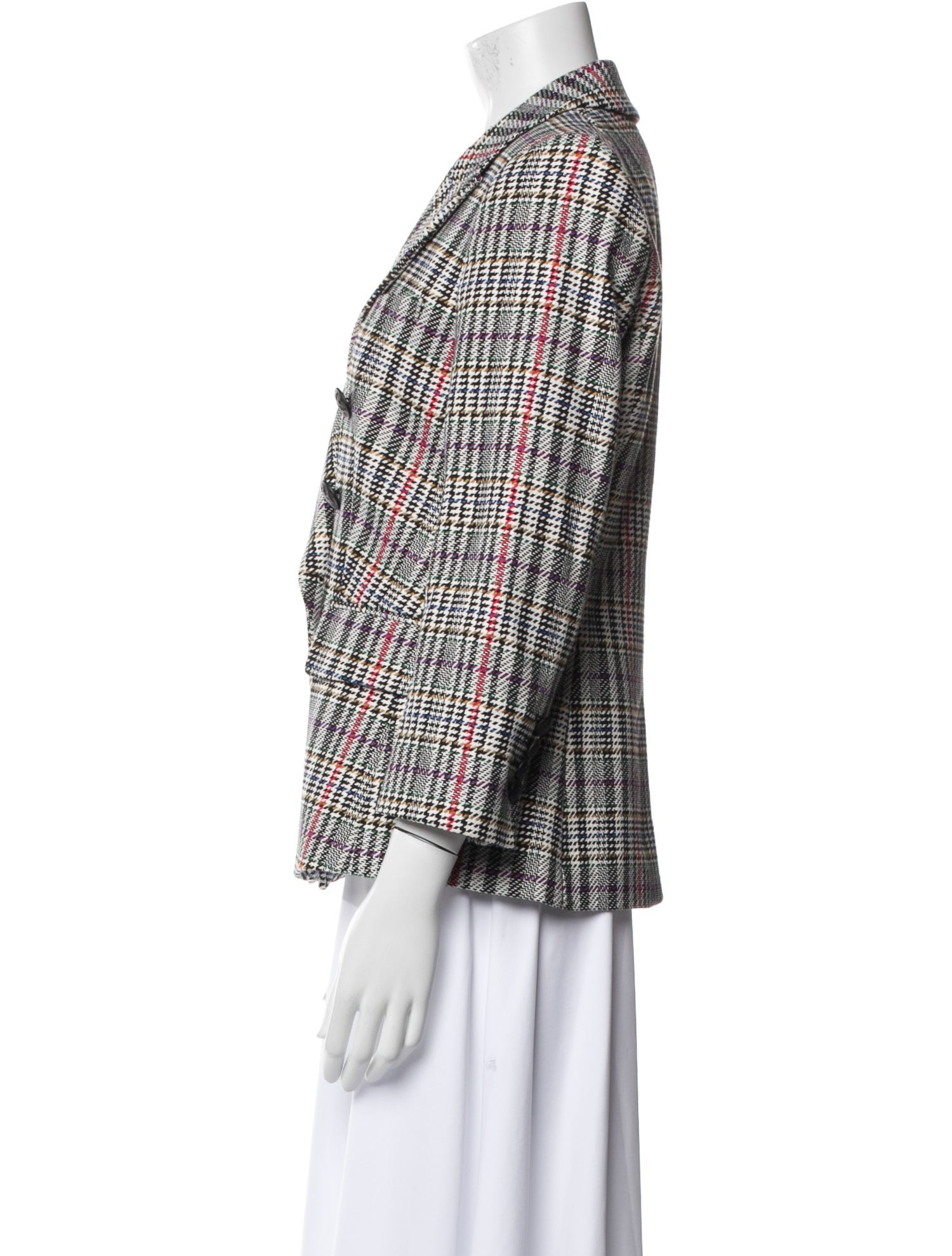 Veronica Beard Houndstooth Print Blazer