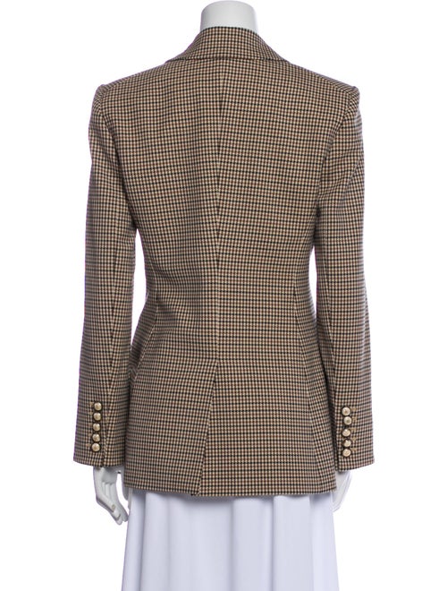 Veronica Beard Plaid Print Blazer