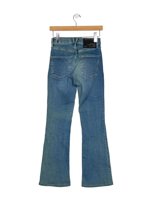 Veronica Beard Beverly Skinny Flare Wide Leg Jeans