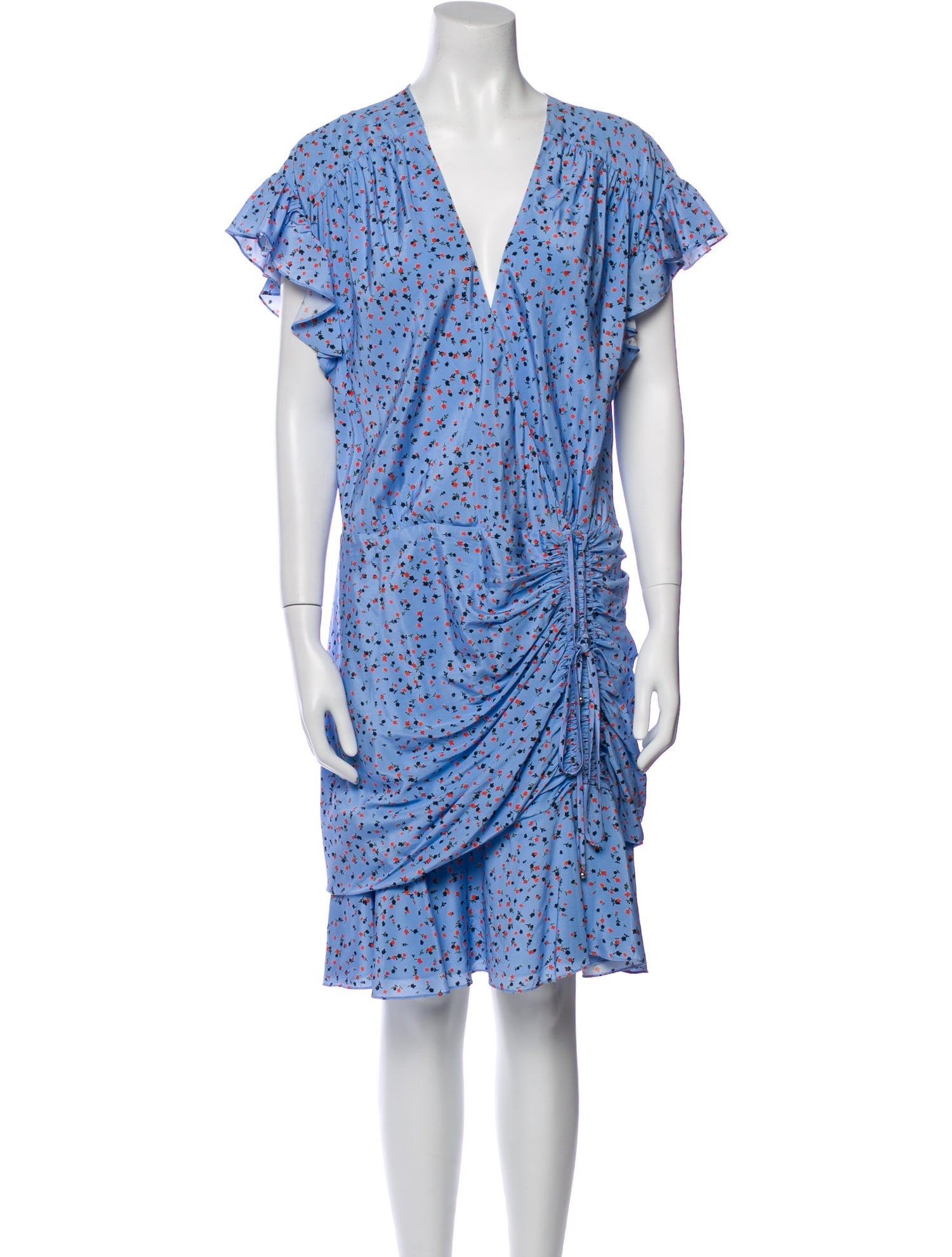 Veronica Beard Silk Knee-Length Dress