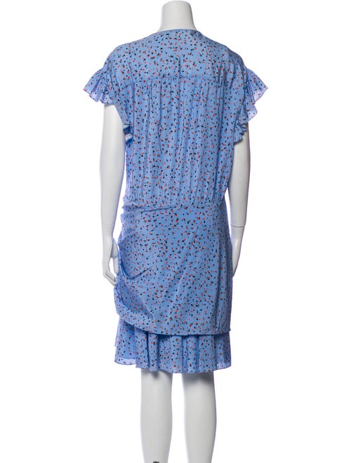 Veronica Beard Silk Knee-Length Dress