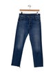 Veronica Beard Mid-Rise Straight Leg Jeans