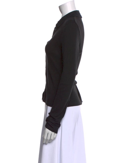 Veronica Beard Long Sleeve Button-Up Top