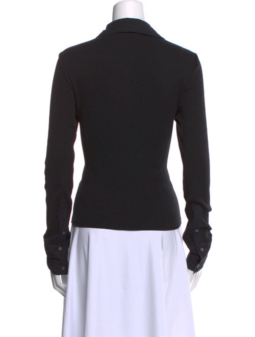 Veronica Beard Long Sleeve Button-Up Top