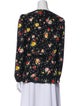 Veronica Beard Silk Floral Print Blouse