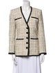 Veronica Beard Tweed Pattern Blazer