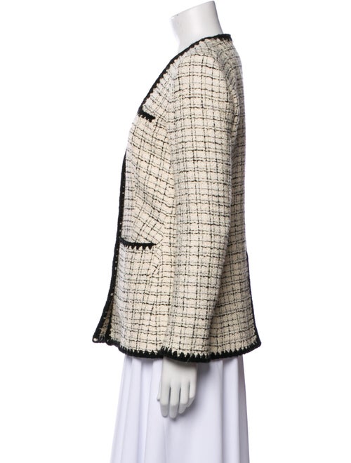 Veronica Beard Tweed Pattern Blazer