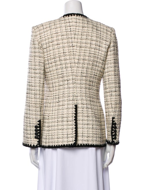 Veronica Beard Tweed Pattern Blazer