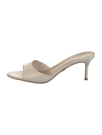 Veronica Beard Leather Mules