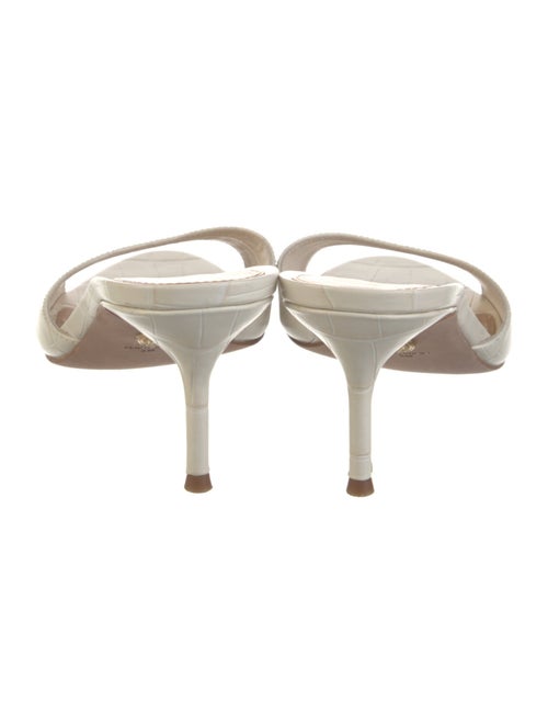 Veronica Beard Leather Mules