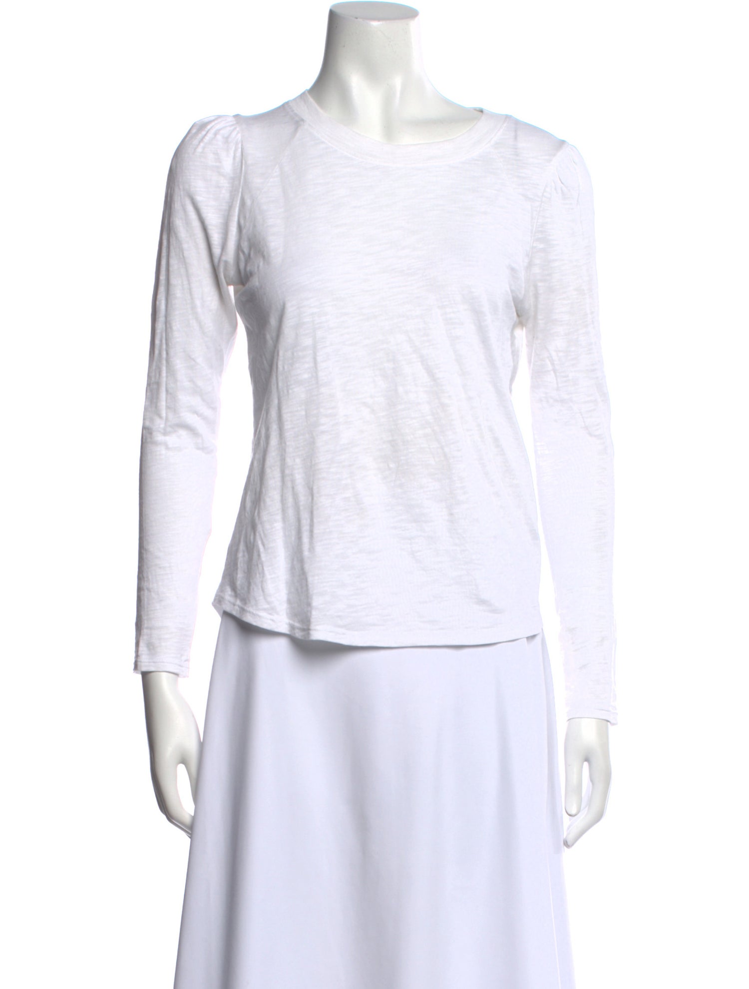 Veronica Beard Bateau Neckline Long Sleeve T-Shirt