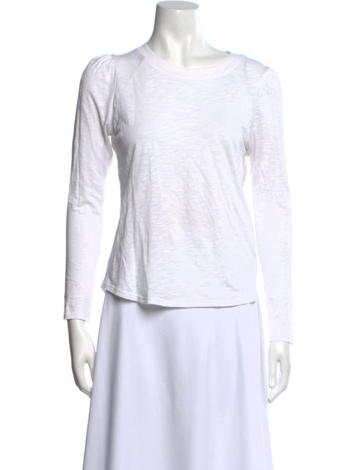 Veronica Beard Bateau Neckline Long Sleeve T-Shirt