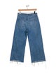 Veronica Beard Taylor Wide Leg Crop Wide Leg Jeans