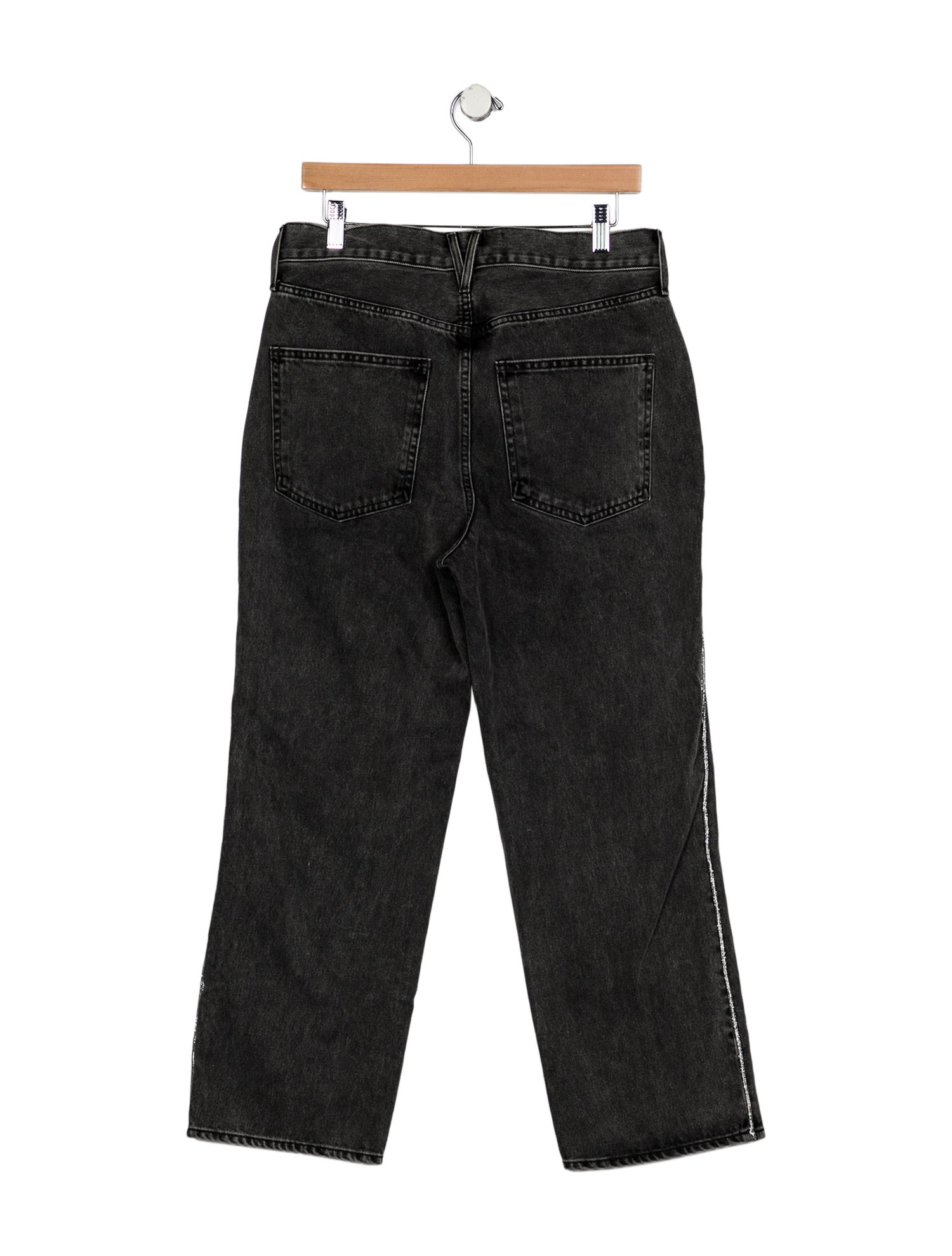 Veronica Beard High-Rise Wide Leg Jeans