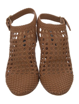 Veronica Beard Leather Slingback Pumps