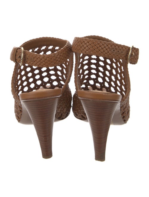 Veronica Beard Leather Slingback Pumps