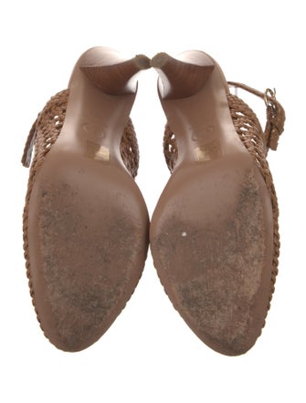 Veronica Beard Leather Slingback Pumps